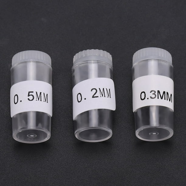 3Pcs 0.2mm 0.3mm 0.5mm Airbrush Nozzles and Needles Tips Replacement Accessory 3Pcs 0.2mm 0.3mm 0.5mm Airbrush Nozzles and Needles Tips Replacement Accessory